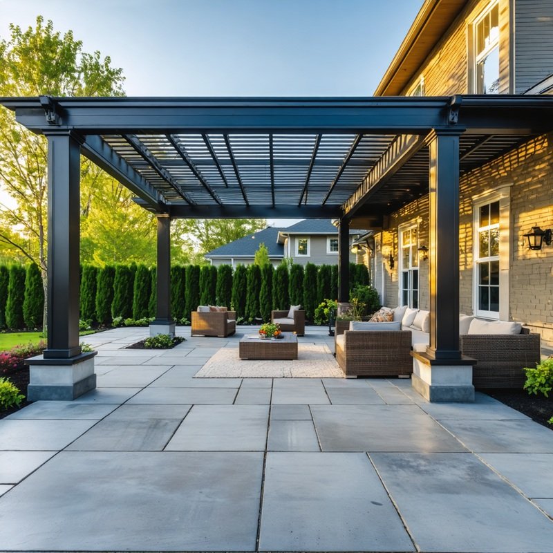 Decorative Concrete Patio Design