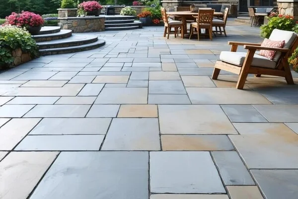 Stamped Concrete Patio in Tomball