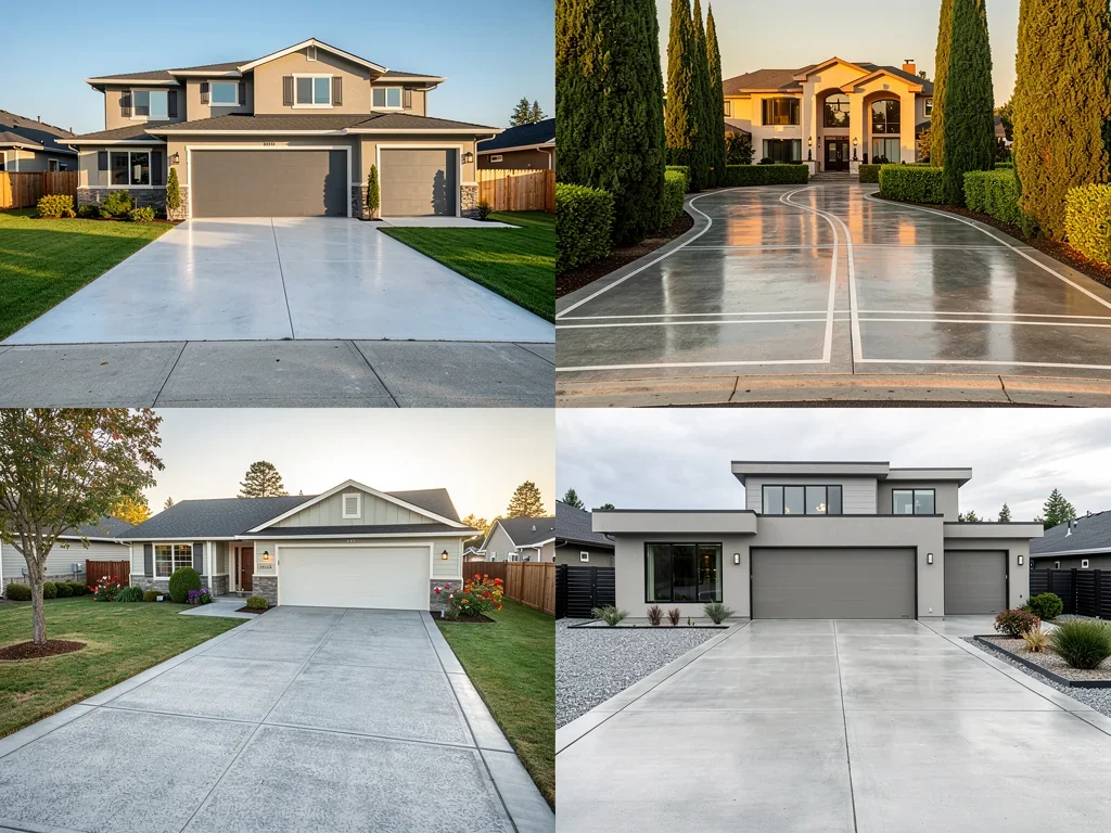 Concrete driveway lifespan in Texas